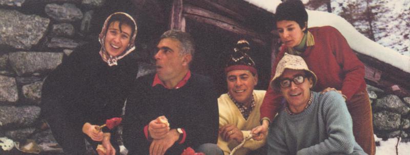 Una foto di quarant'anni fa in Val Quarazza. Franco Pace è il secondo da sinistra. Una foto di quarant'anni fa in Val Quarazza. Franco Pace è il secondo da sinistra.
