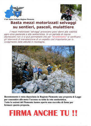 NO Moto sui Sentieri